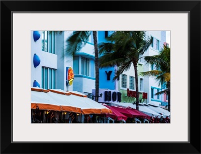 Florida, Miami Beach, South Beach hotels on Ocean Drive