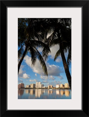 Florida, West Palm Beach, city view