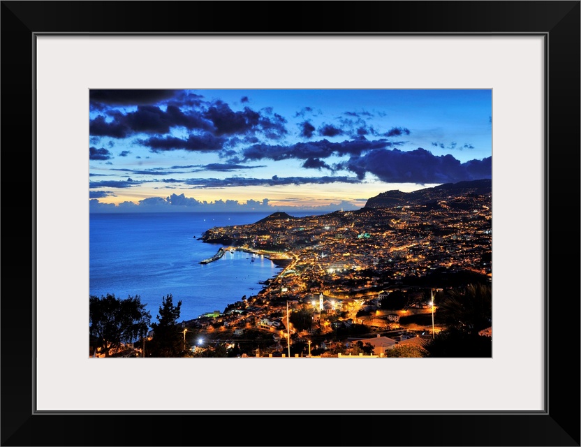 Funchal at sunset. Madeira, Portugal