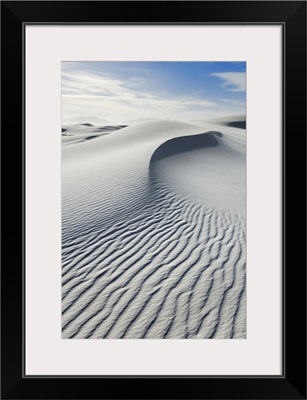 Gypsum Desert White Sands, New Mexico, Chihuahua Desert, White Sands National Monument