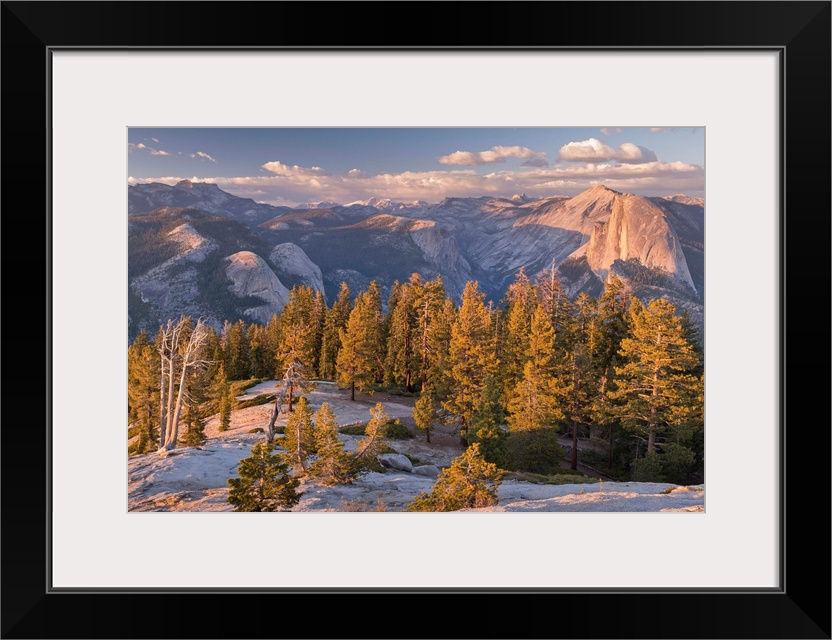 Half Dome and Yosemite Valley from Sentinel Dome, Yosemite National Park, California, USA. Spring (June) 2015.