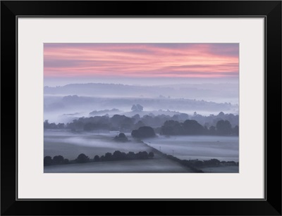 Horse Hill, Berwick St. John, Cranborne Chase, Wiltshire, England, Uk