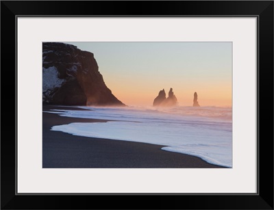 Iceland, South Iceland, The black beach of Vik