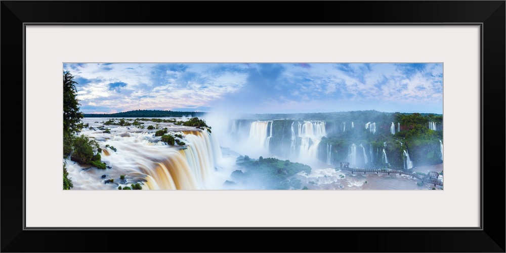 Iguacu Falls, Parana State, Brazil.