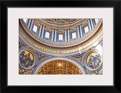 Inside the St. Peter's Basilica, Rome, Lazio, Italy
