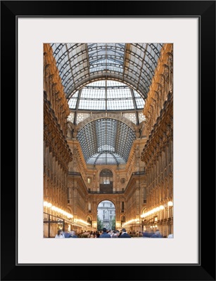 Italy, Lombardy, Milan, Galleria Vittorio Emanuele II, shopping arcade