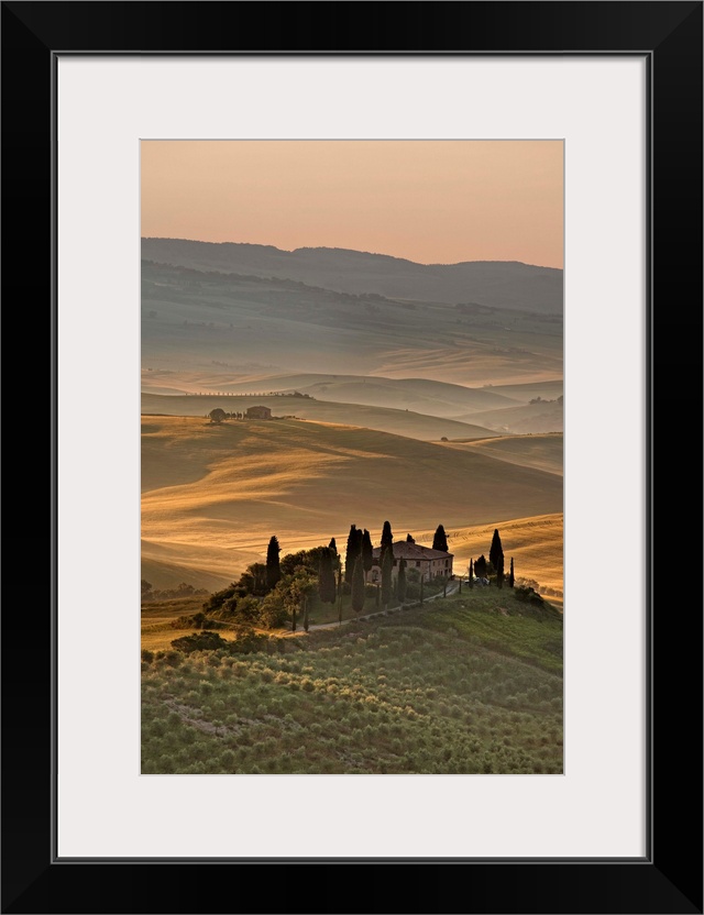 Italy, Tuscany, Siena district, Orcia Valley, Podere Belvedere near San Quirico d'Orcia