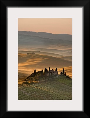 Italy, Tuscany, Siena district, Orcia Valley, Podere Belvedere near San Quirico d'Orcia