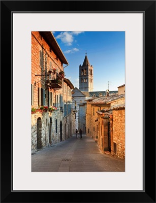 Italy, Umbria, Perugia district, Assisi, Basilica of Santa Chiara