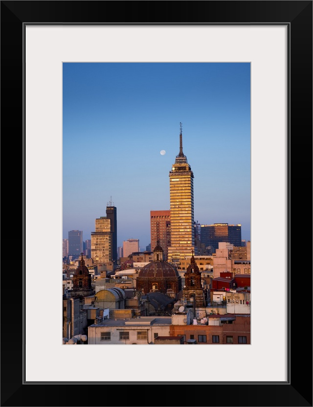 Mexico, Mexico City, Torre Latinoamericana, LatinAmerican Tower, Landmark, Skyline.