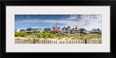 New Jersey, Cape May, Victorian houses along Beach Avenue