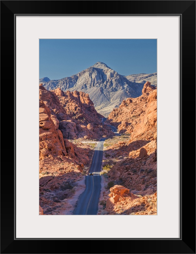 Road Through Valley Of Fire State Park, Nevada