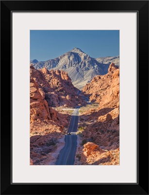 Road Through Valley Of Fire State Park, Nevada