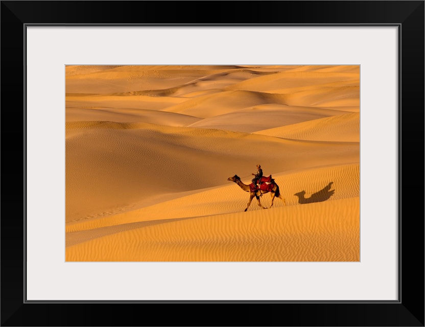 Sam Sand Dunes, Rajasthan, India, Asia