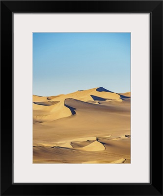 Sand Dunes of Ica Desert near Huacachina, sunrise, Ica Region, Peru