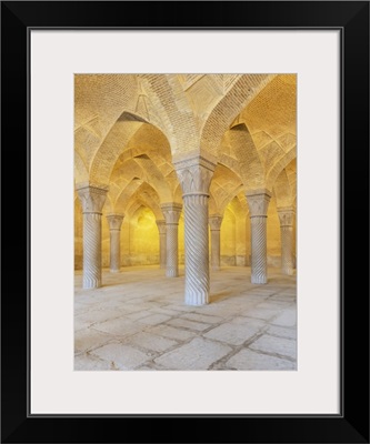 Shabestan, Prayer Hall, Vakil Mosque, 1773, Shiraz, Fars Province, Iran