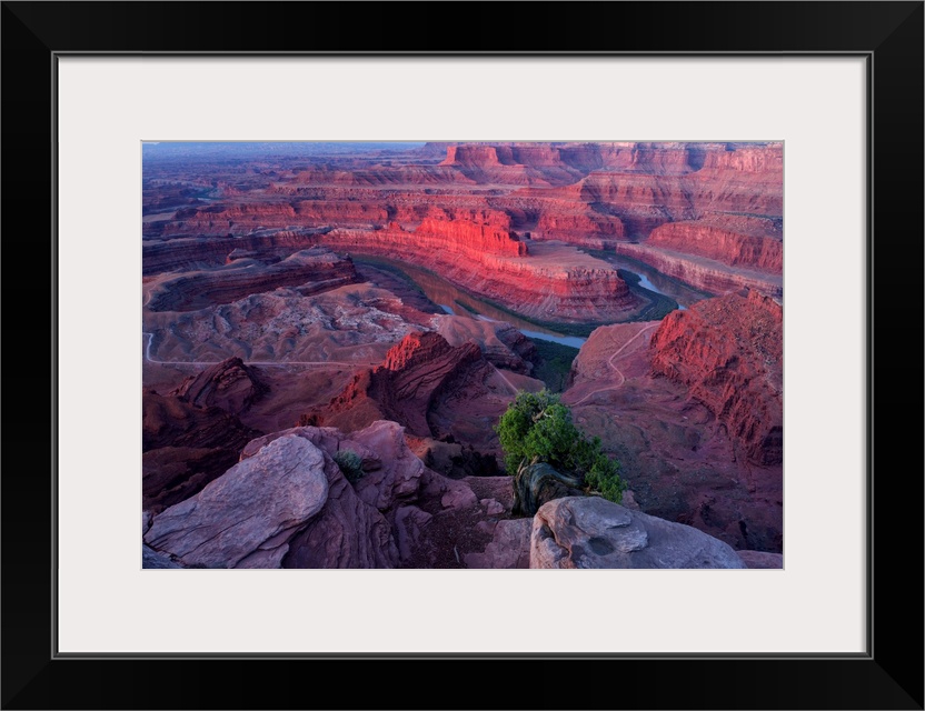 USA, Southwest, Colorado Plateau, Utah, Deadhorse Point State Park, Colorado river.