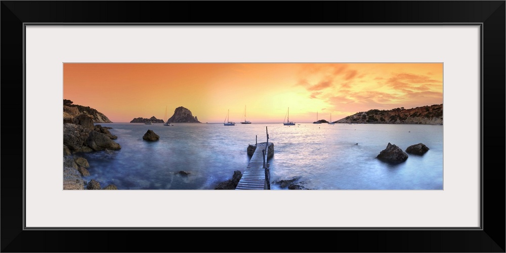 Spain, Balearic Islands, Ibiza, Cala D'Hort Beach