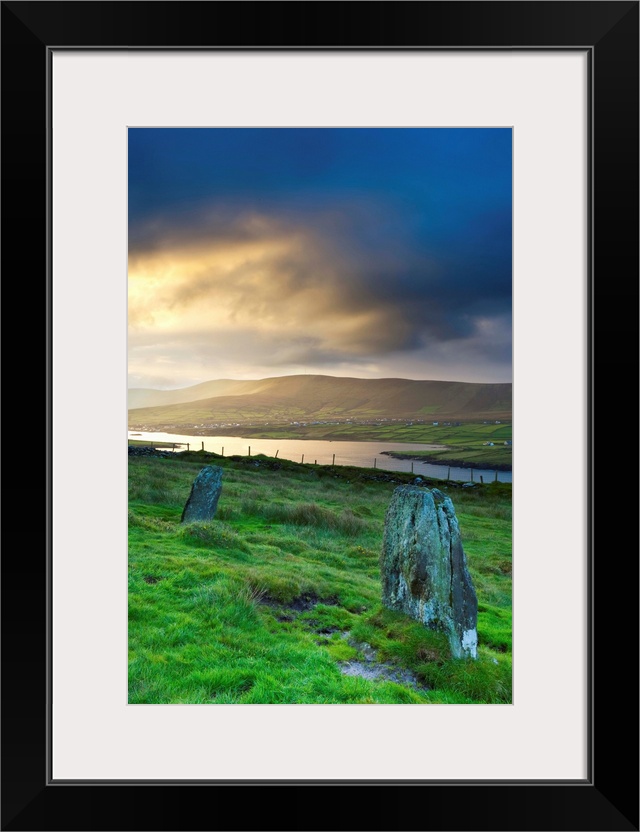 Standing Stones near Portmagee, Valentia Island, Co Kerry, Ireland