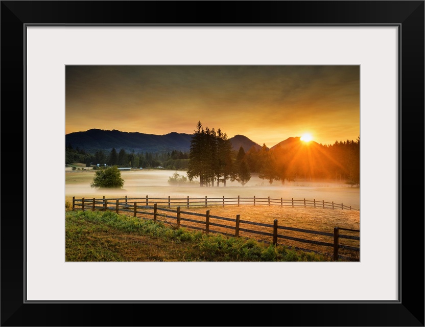 Sunrise Over Sul Duc Valley, Washington, USA