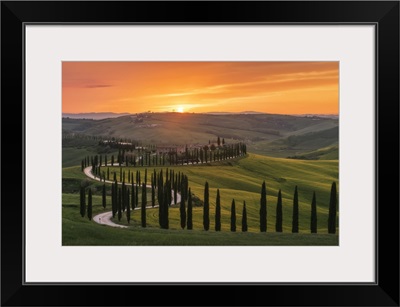 The Podere Baccoleno, Crete Senesi, Tuscany, Italy