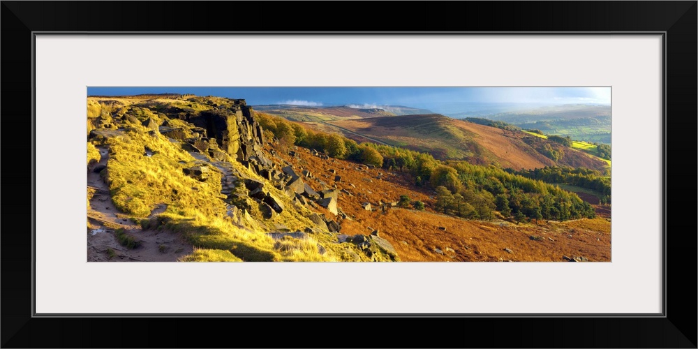 UK, England, Derbyshire, Peak District National Park, Stanage Edge