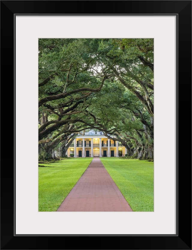 United States, Louisiana, Vacherie. Historic Oak Alley Plantation.