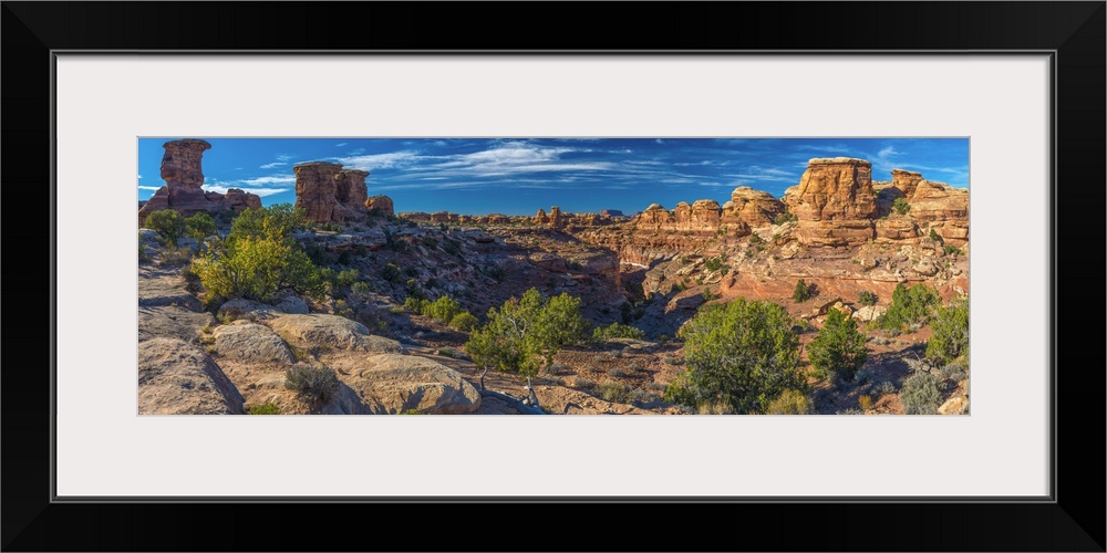 USA, Utah, Canyonlands National Park, The Needles District, Big Spring Canyon Overlook.