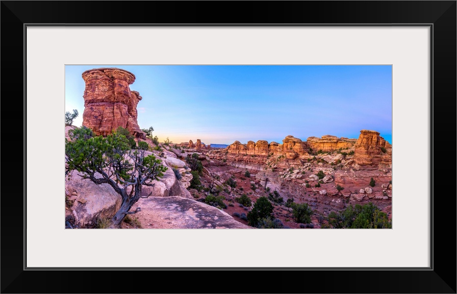 USA, Utah, Canyonlands National Park, The Needles District, Big Spring Canyon Overlook.