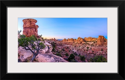 Utah, Canyonlands National Park, The Needles District, Big Spring Canyon Overlook