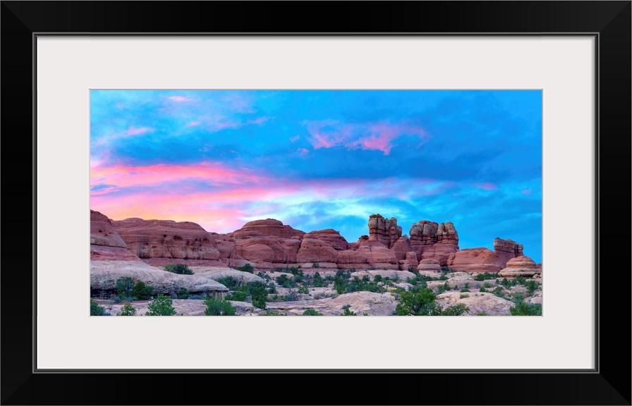 USA, Utah, Canyonlands National Park, The Needles District, Chesler Park Trail.