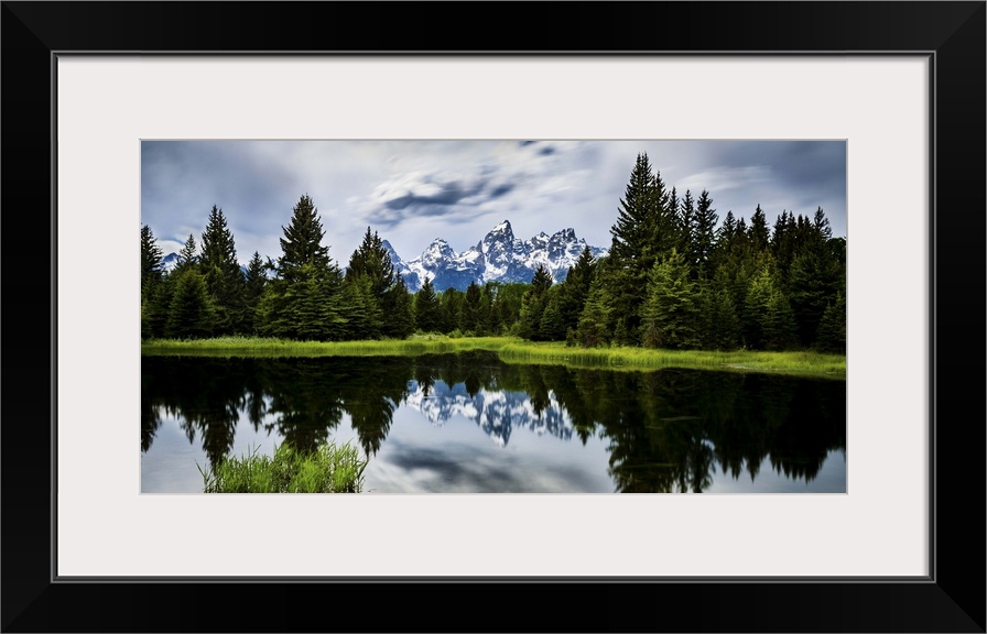 A Storm Approaches Over the Teton Range, Grand Teton National Park