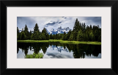 A Storm Approaches Over the Teton Range, Grand Teton National Park