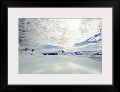 An Ocean of Snow and Clouds, Columbia Glacier, Valdez, Alaska