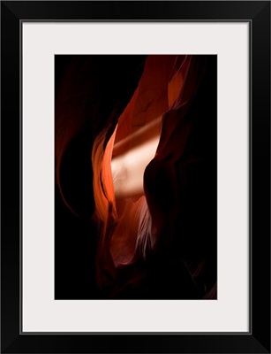 Light Shaft In Upper Antelope Canyon; Page, Arizona