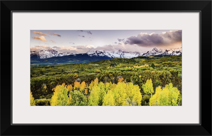 San Juan Mountains Border the Valley, Telluride, Colorado