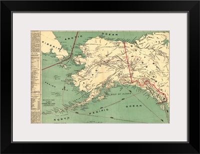 Alaska, State Map