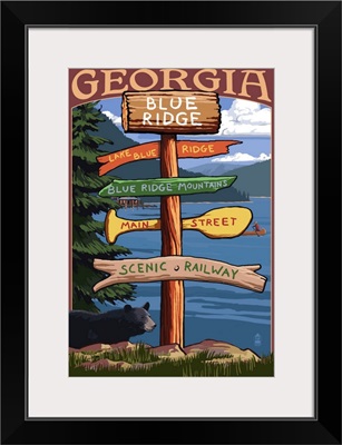 Blue Ridge, Georgia, Destination Signpost