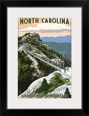 Bridge, Grandfather Mountain, North Carolina
