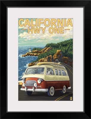 California Highway One - Camper Van