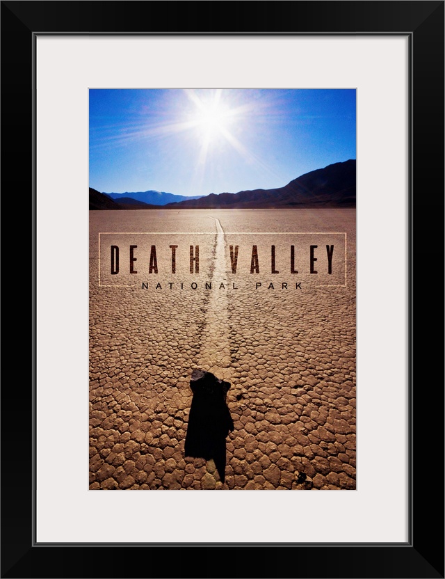 Death Valley National Park, Racetrack Playa: Travel Poster