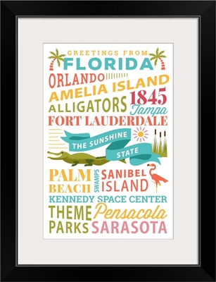 Florida - Stacked Typography