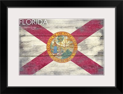 Florida State Flag, Barnwood Painting
