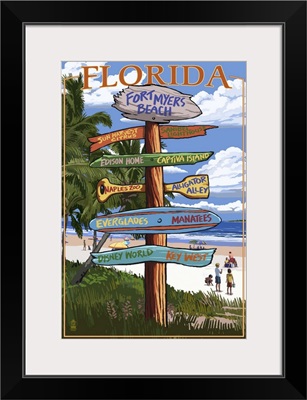 Fort Myers Beach, Florida, Destination Signs