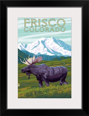 Frisco, Colorado, Moose and Mountains