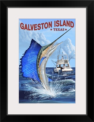 Galveston Island, Texas - Sailfish Deep Sea Fishing