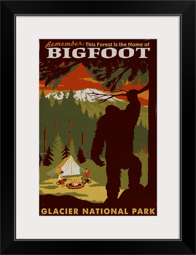 Glacier National Park, Montana - Home of Bigfoot