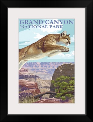 Grand Canyon National Park, Cougar Jumping