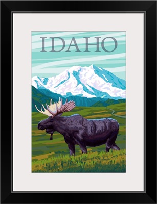 Idaho, Moose and Mountain
