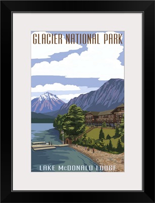 Lake McDonald Lodge, Glacier National Park, Montana